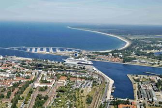 Warnemünde Luftbild - Urlaub an der Ostsee
