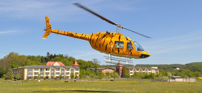 Rügen-Urlaub und Kreidefelsen-Rundflug mit Hubschrauber