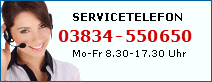 Telefon: 03834 550 650